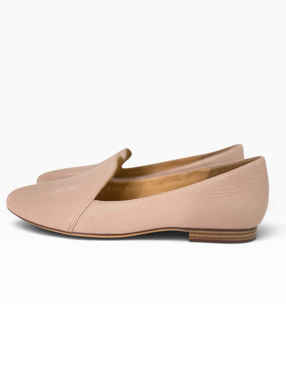 Naturalizer Emiline Blush Pink Leather Loafers Comfort Flats Women’s 9.5M